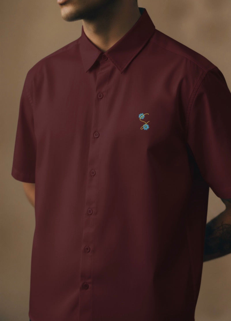 Maroon Unisex Shirt
